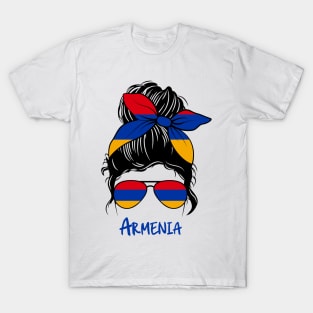 Armenia girl, Proud Flag, Armenia gift heritage, Armenian girlFriend T-Shirt